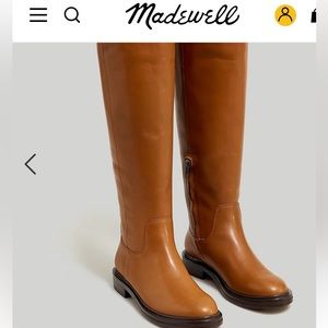 Madewell knee hi boots